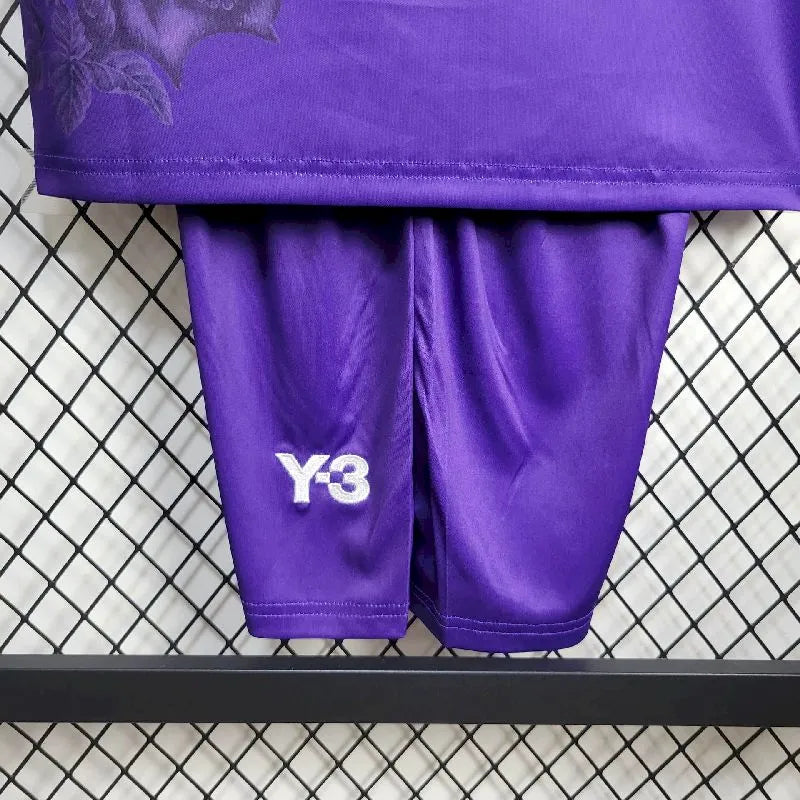 Kit Infantil Edição Especial Real Madrid 2024/25 Y 3 Rosa