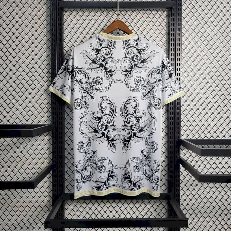 Italy 2023/24 Versace Co-Branded Edition Jersey White