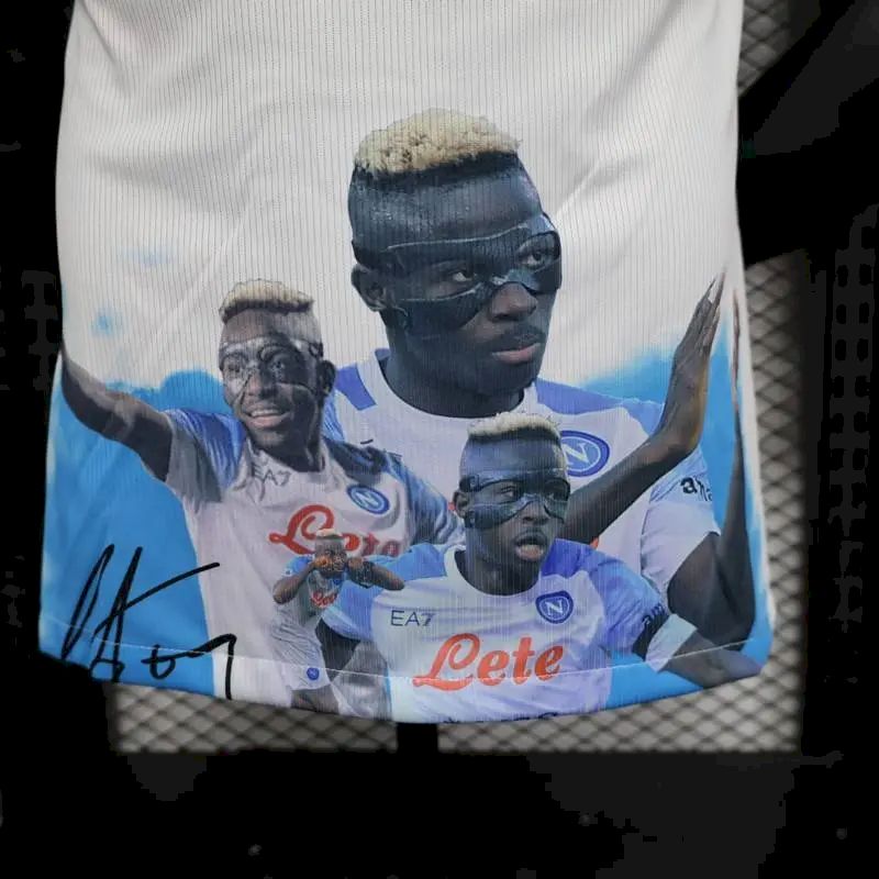 Napoli 2023/24 Champion Edition Jersey Player Version White