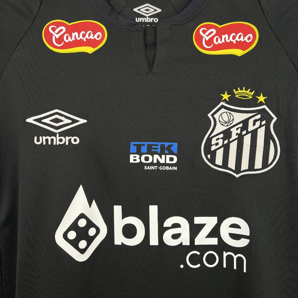 Santos 2025/26 Black Special Edition Jersey