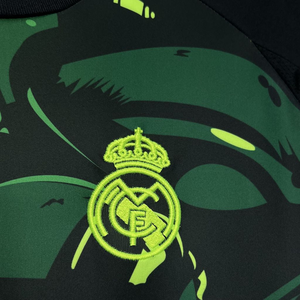 Real Madrid 2024/25 Green And Black Special Edition Jersey