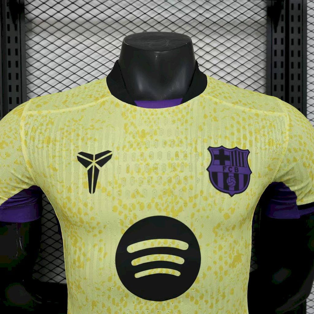Barcelona 2025/26 Away Mamba Series Kobe Bryant Joint Edition Jersey Player Version