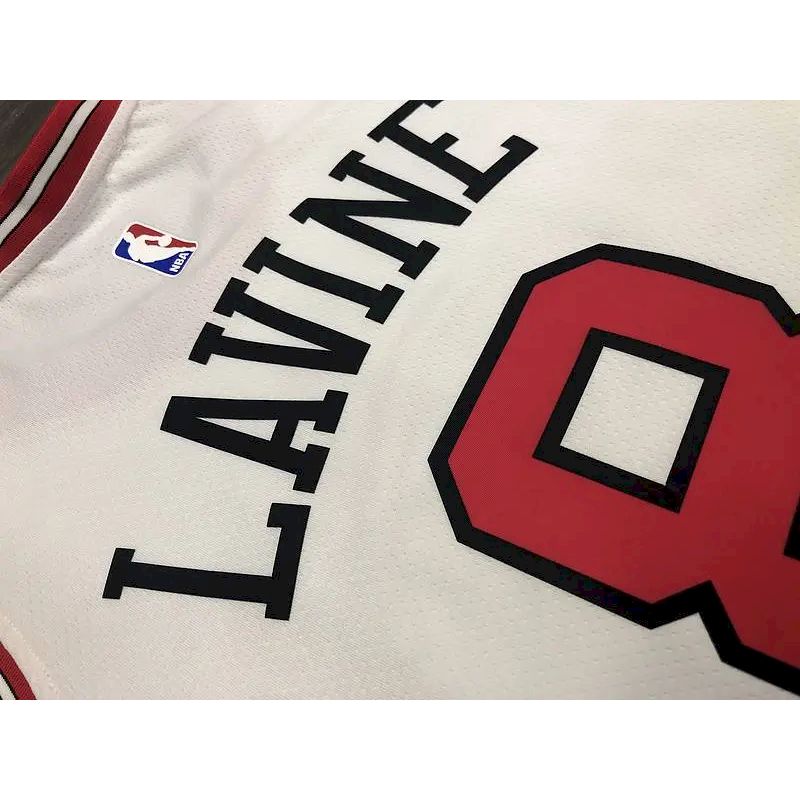 Camisa Zach Lavine Masculina Branca Versão Jogador – Edição Clássica