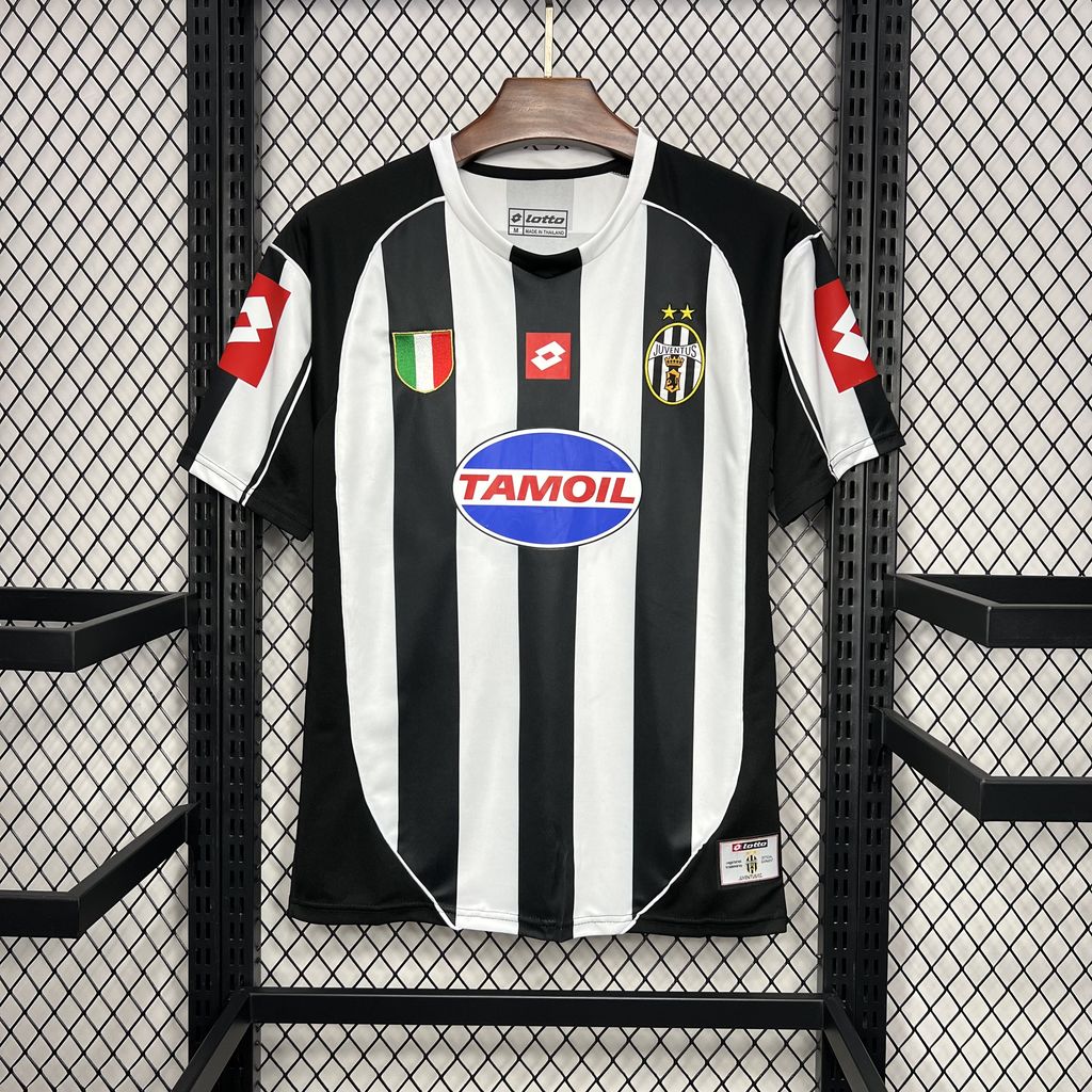 Camisa retrô da Juventus 2002/03 da Liga dos Campeões