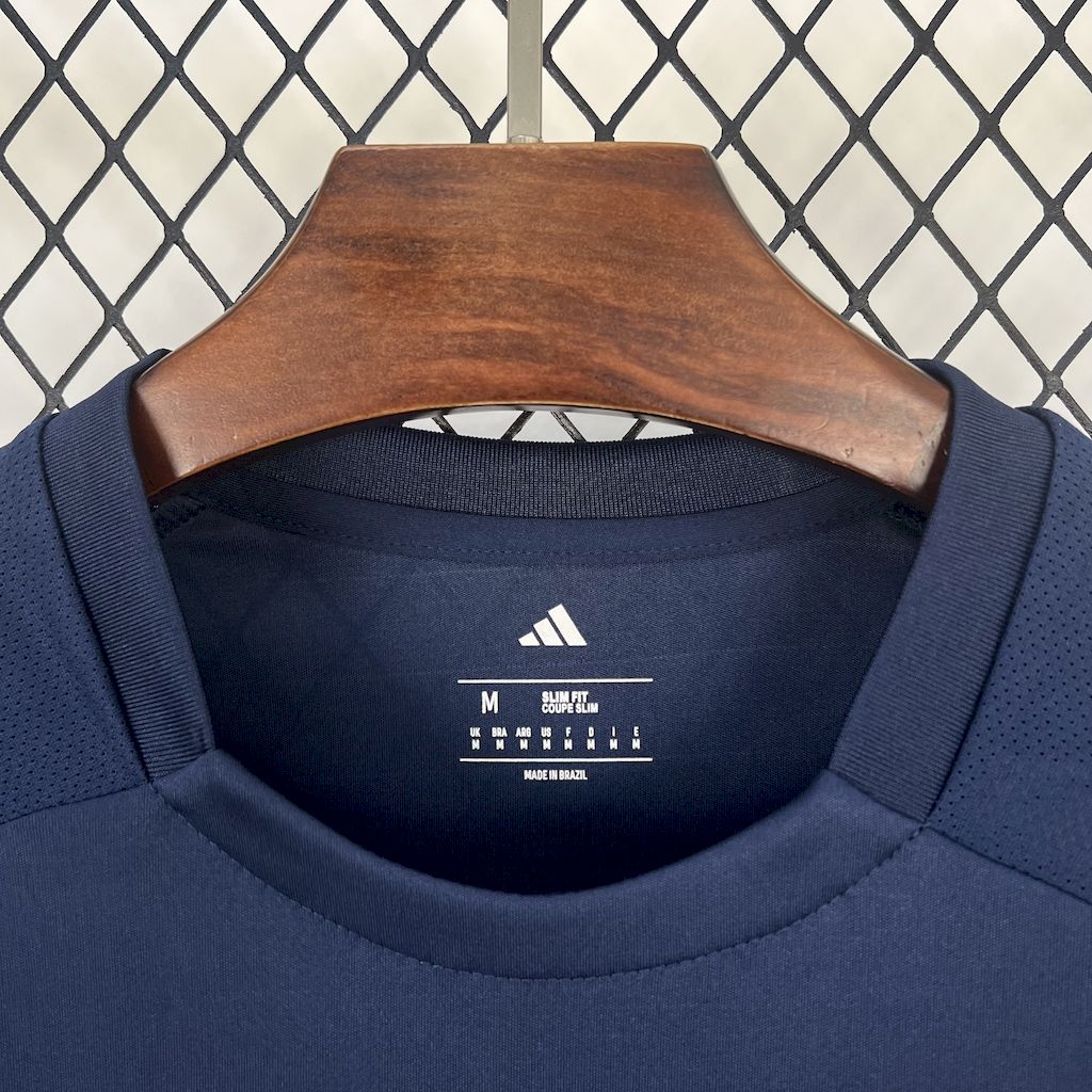 Women's Flamengo 2025/26 Pre-Match Wear Dark Blue Jersey