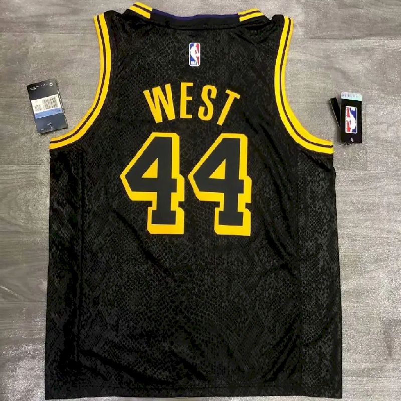 Camisa masculina Earvin Johnson Black Mamba versão jogador