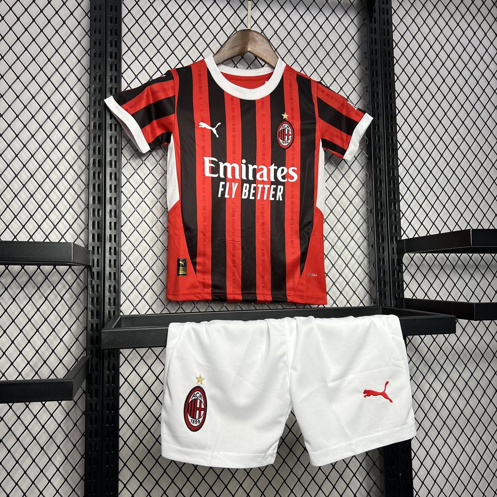 Ac Milan 2024/25 Home Kids Kit