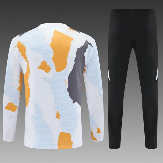 Suéter e calça adulto com zíper médio Real Madrid 2024/25 14001