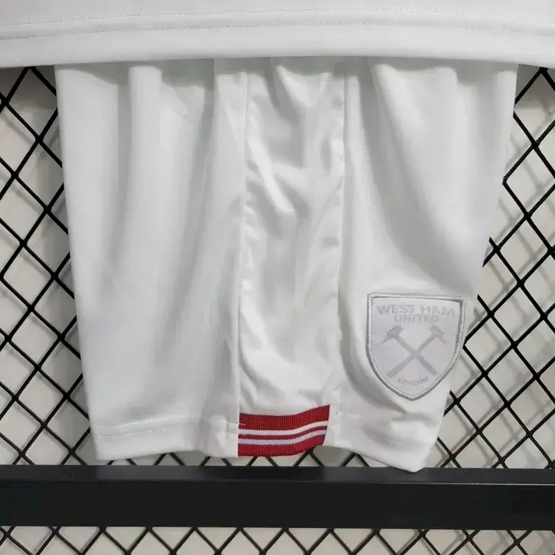 Kit reserva infantil do West Ham United 2023/24