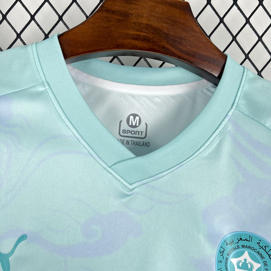 Men's Morocco 2025/26 Ocean and sky version Jersey