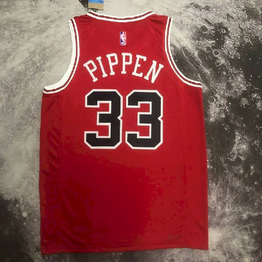 Camisa vermelha masculina Scottie Pippen Team