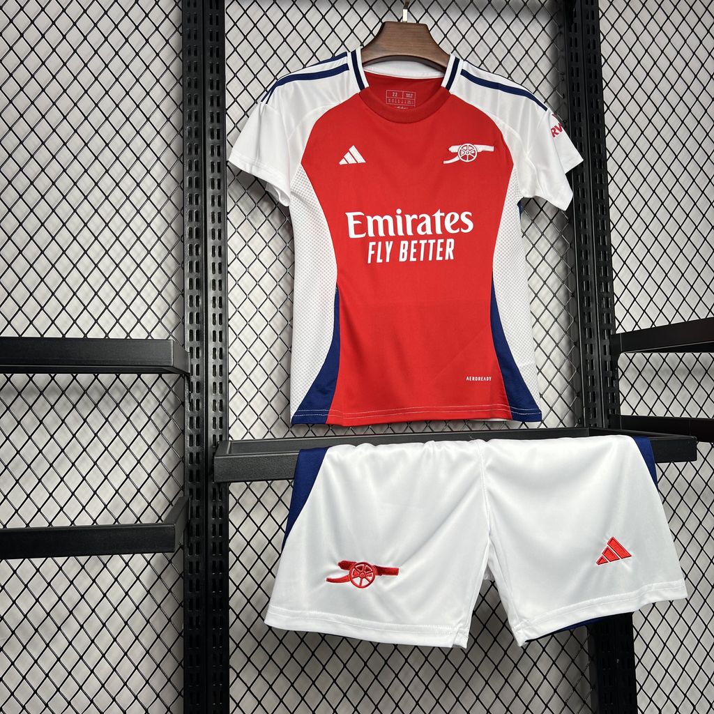 Arsenal 2024/25 Home Kids Kit