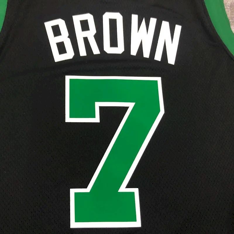 Camisa masculina Jaylen Brown Swingman Player Version 2020-21 – Edição Statement