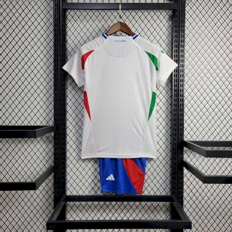 Italy 2024/25 Euro Away Kids Kit