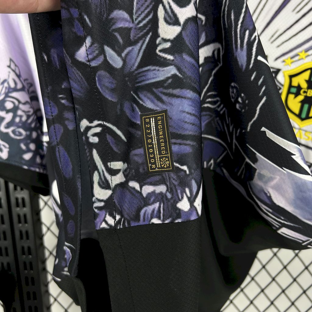 Brazil 2025/26 Dark Purple Jersey