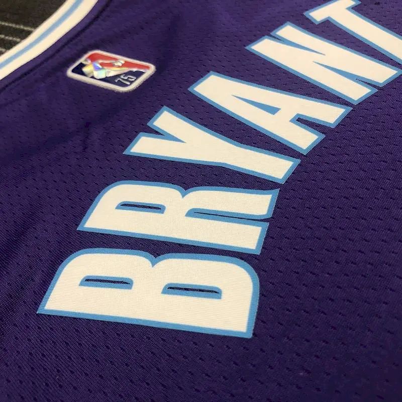 Men’s Kobe Bryant Purple Team Jersey – 75th Anniversary City Edition