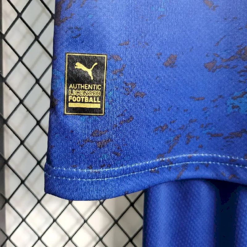 Manchester City 2023/24 Azul Edição Especial Kit Infantil