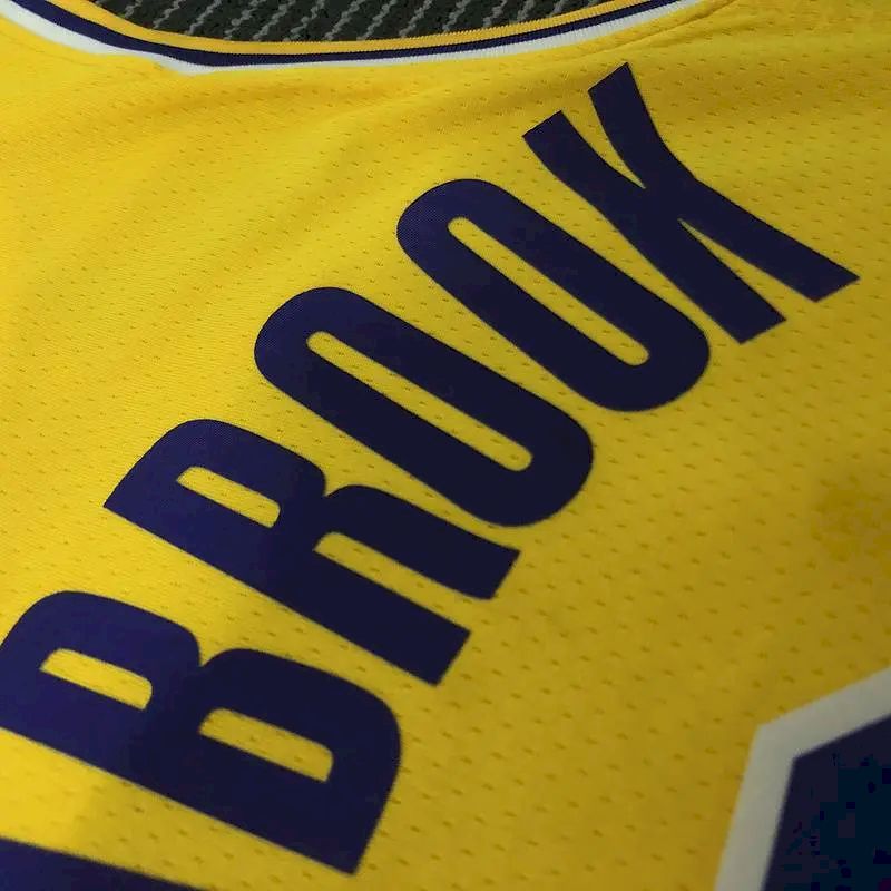 Camisa amarela masculina Nick Young Team – Edição de 75º aniversário