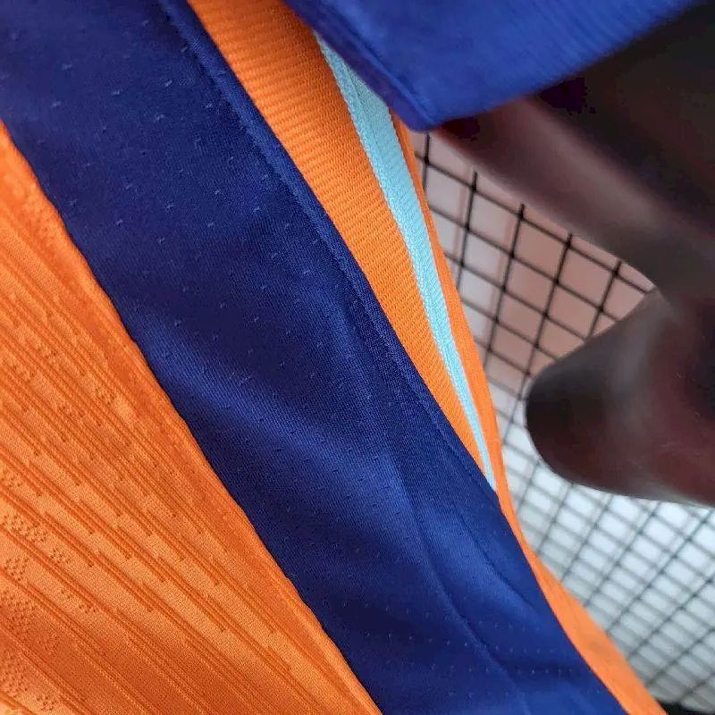 Netherlands 2024/25 Euro Home Jersey Player Version