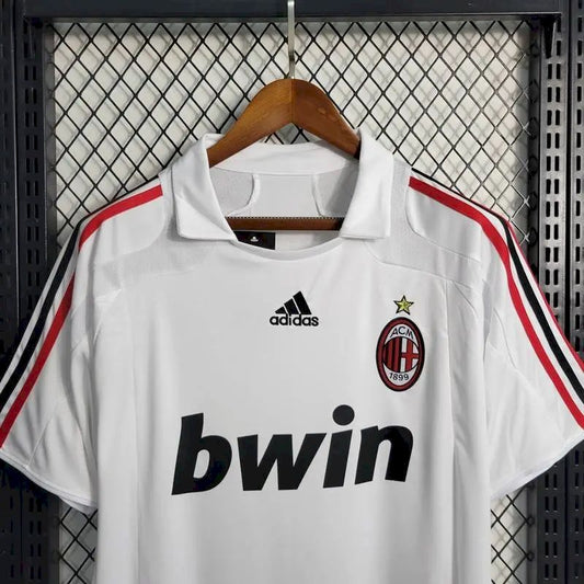 Camisa retrô reserva do AC Milan 2007/08