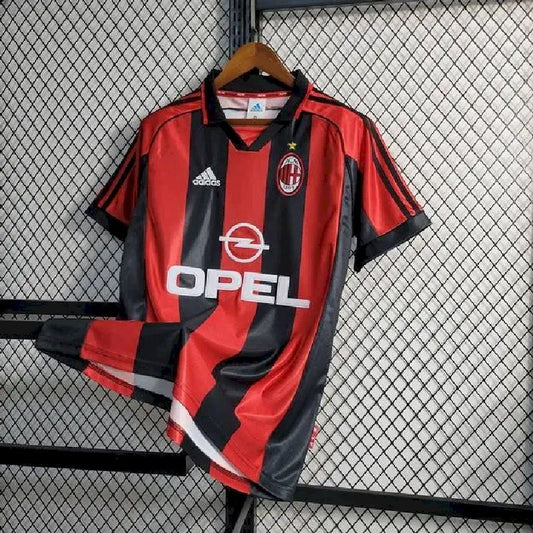 Camisa retrô do AC Milan 1998/99