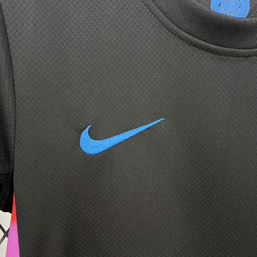 Camisa reserva infantil da Inglaterra 2025/26