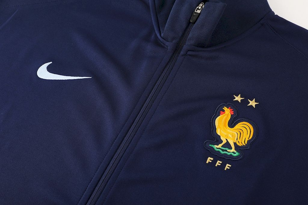 Jaqueta e calça de treinamento adulto França 2024/25 HL