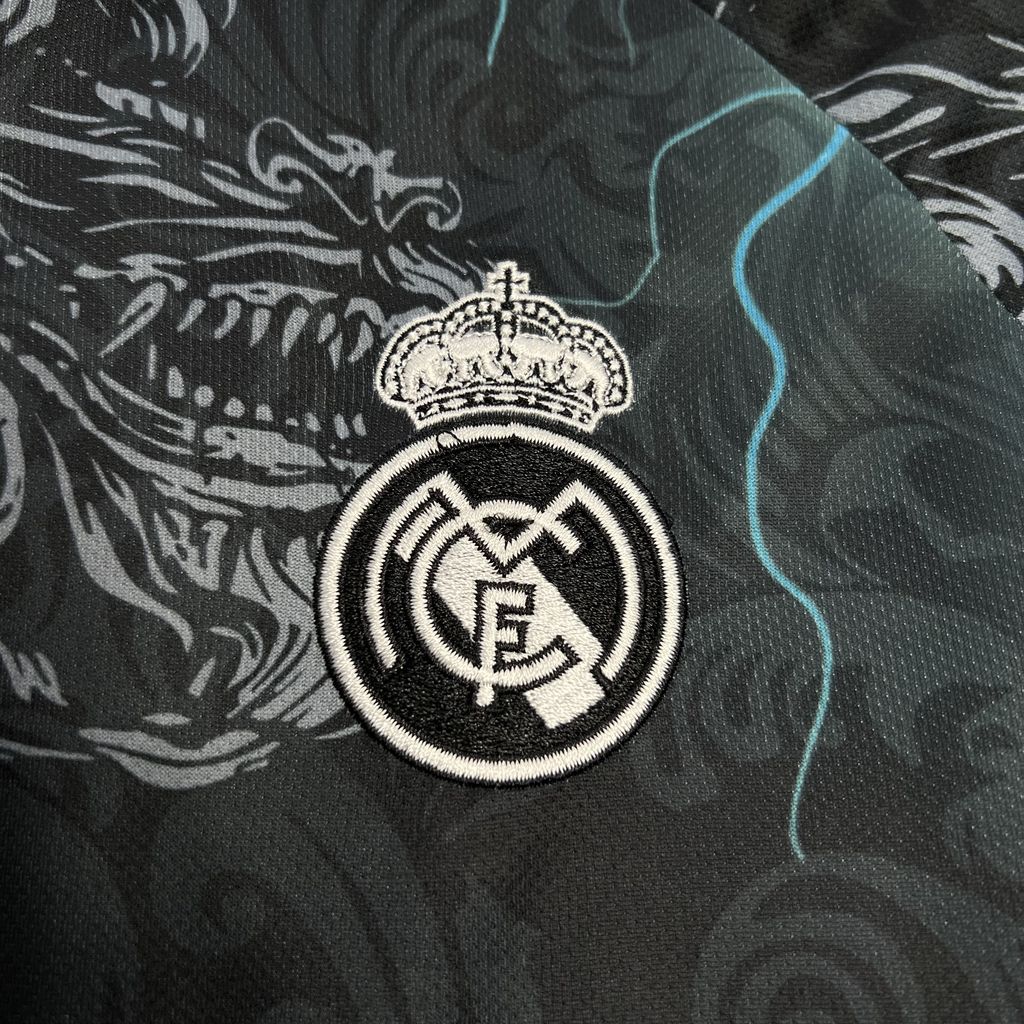 Real Madrid 2024/25 Black Dragon Jersey
