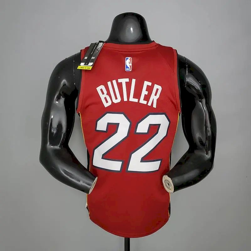 Camisa Caron Butler Vermelha Masculina 2020-21 Swingman Versão Jogador – Edição Statement