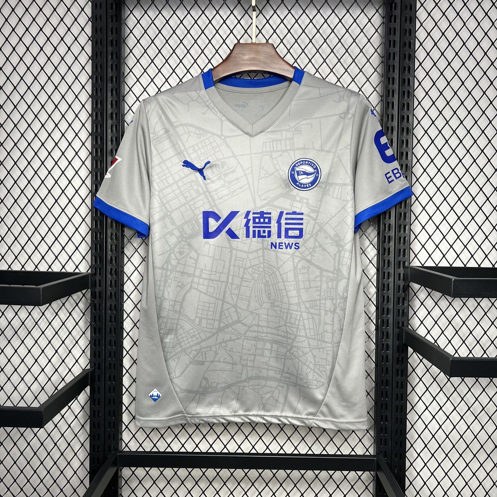 Camisa Alternativa Deportivo Alavés 2024/25