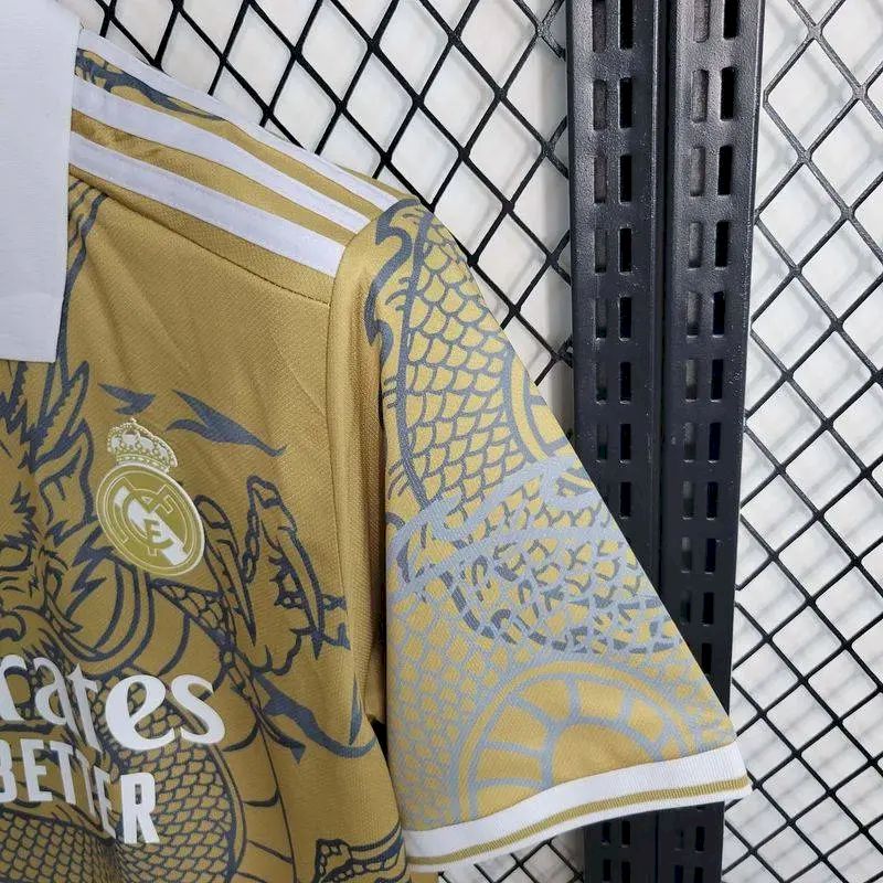 Real Madrid 2023/24 Yellow Dragon Special Edition Jersey