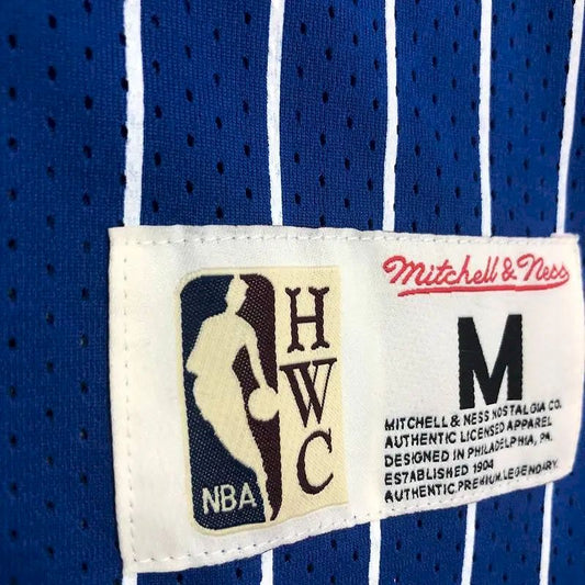 Camisa de jogador azul masculina Anfernee Hardaway – Edição retrô