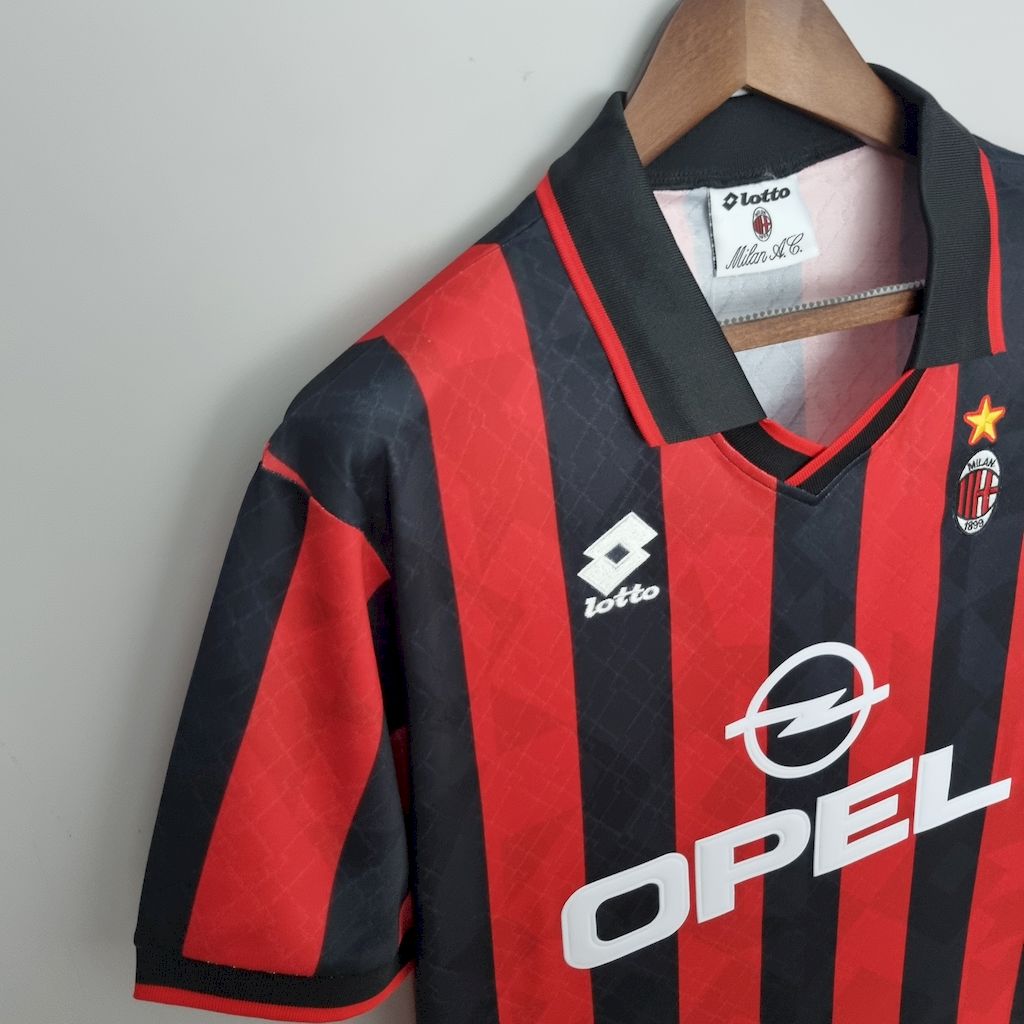 Camisa retrô do AC Milan 1995/96