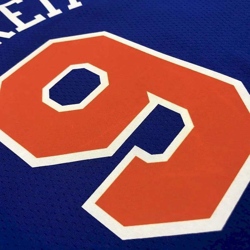 Camisa masculina RJBarrett azul 2020-21 Swingman versão jogador – Edição Ícone