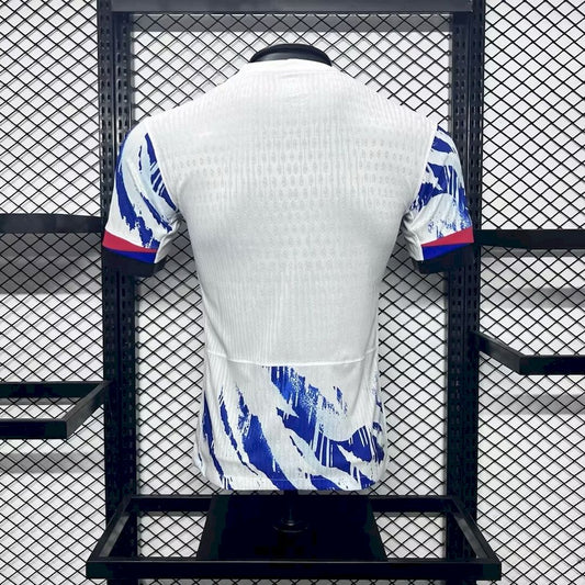 Camisa reserva da Noruega 2024/25, versão jogadora
