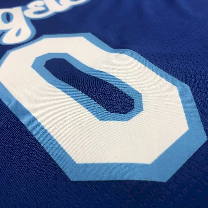 Men’s Russell Westbrook 2021 Blue Player Version Jersey – Classic Edition