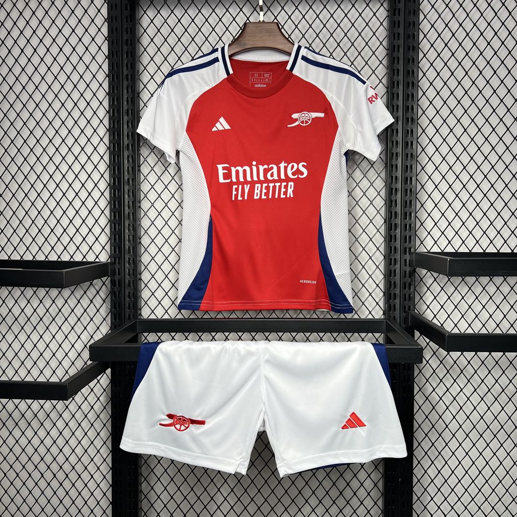 Arsenal 2024/25 Home Kids Kit
