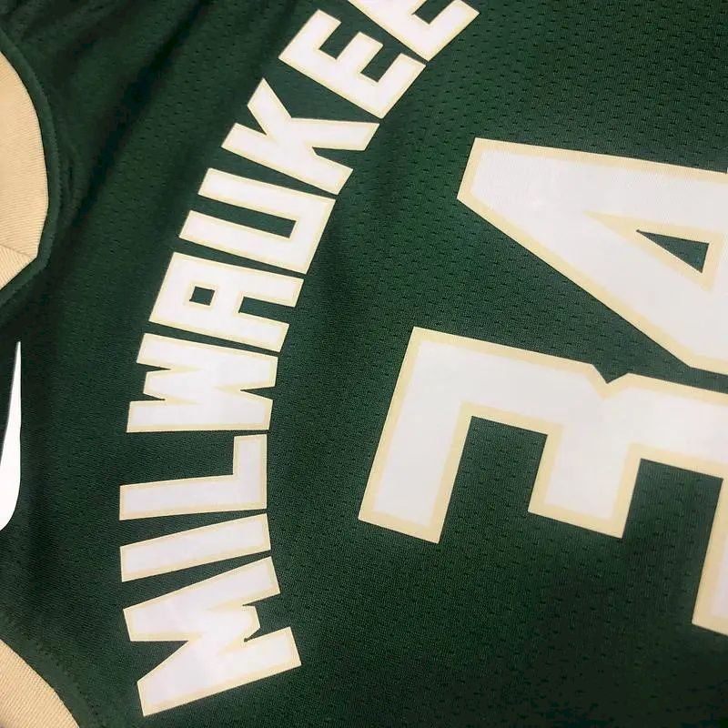 Camisa Swingman Verde Giannis Antetokounmpo Masculina 2020-21 – Edição Ícone