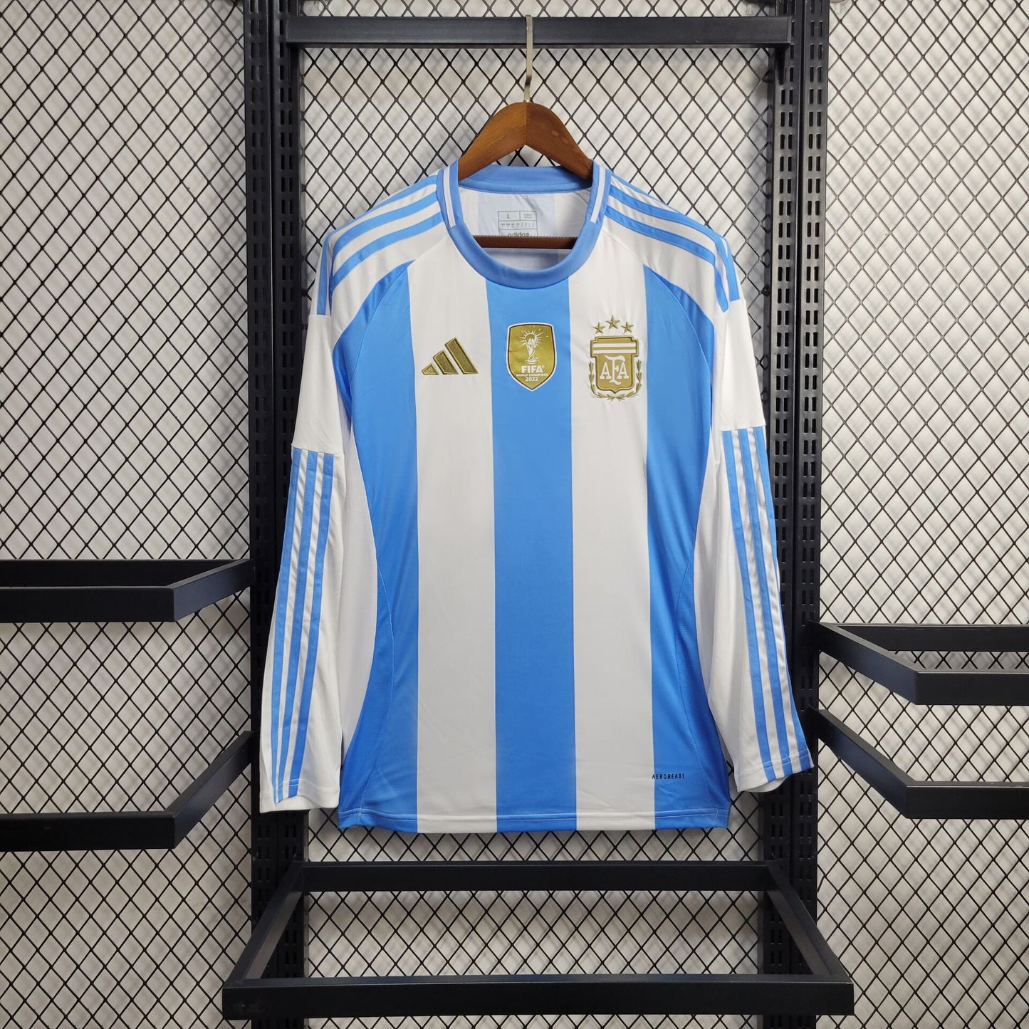 Camisa Argentina Home 2024/25 Manga Longa