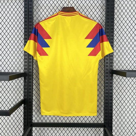 Camisa retrô da seleção da Colômbia de 1990