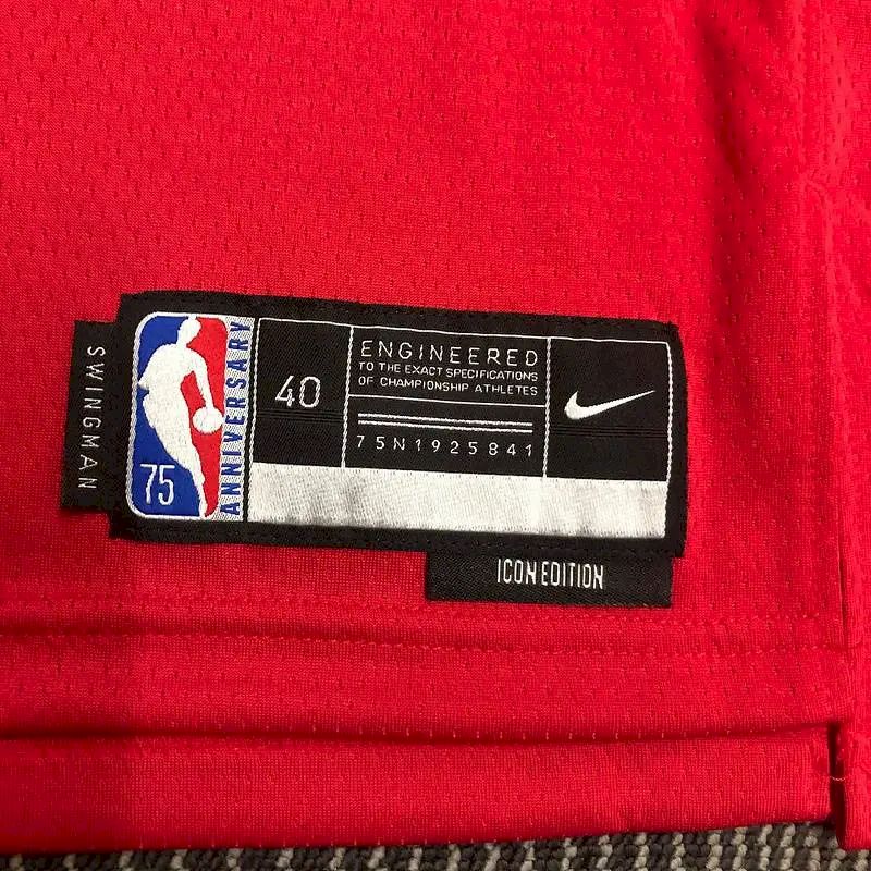 Camisa vermelha masculina Alex Caruso Team – Edição de 75º aniversário
