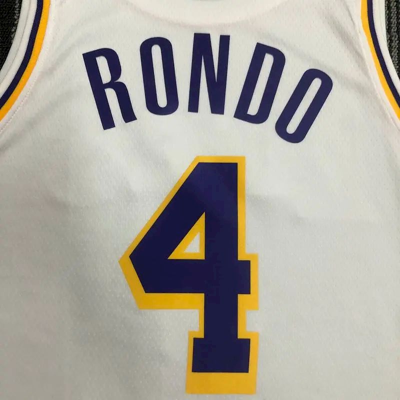 Rajon Rond Men’s White Swingman Team Jersey – Association Edition
