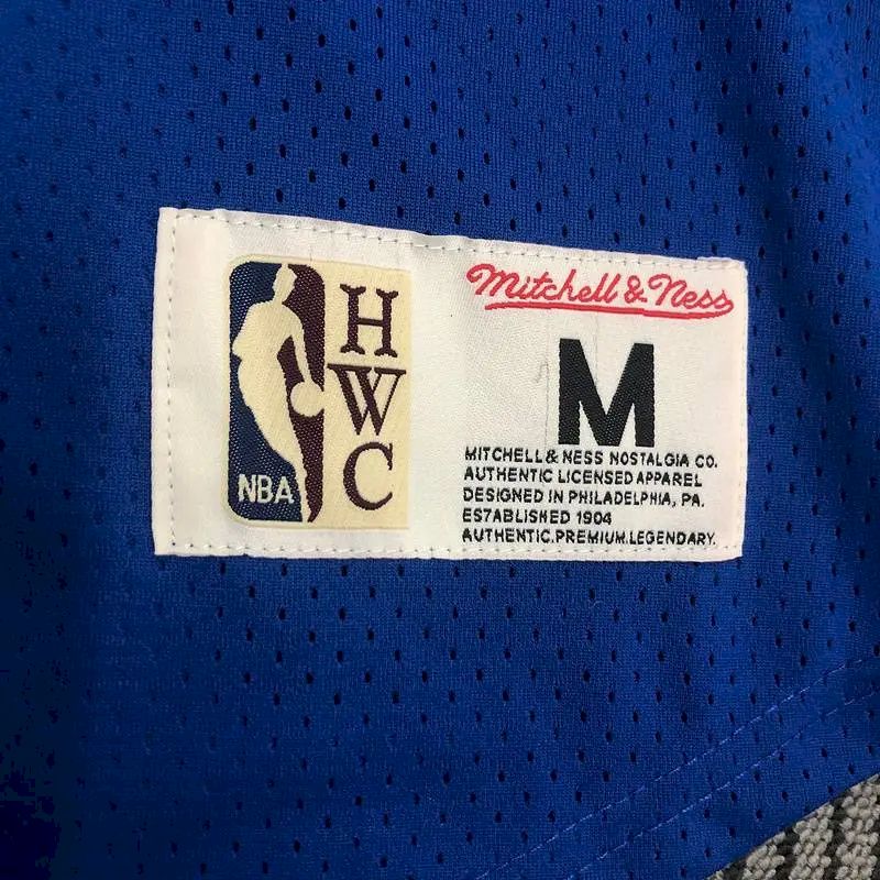 Allen Iverson Men’s Blue Player Jersey – Throwback Edition