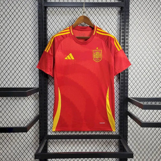 Men's Spain 2024/25 Home Jersey