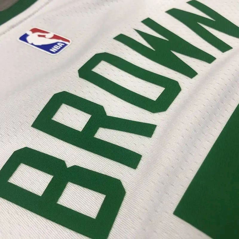 Men’s Jaylen Brown White 2020-21 Swingman Player Version Jersey – City Edition
