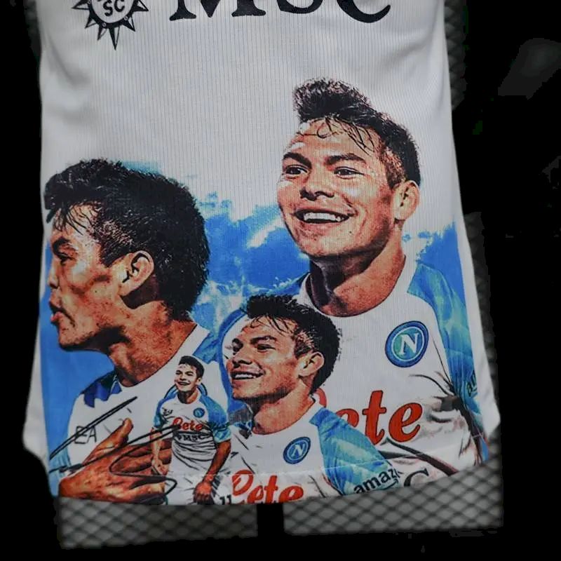 Napoli 2023/24 Champion Edition Jersey Player Version White 2