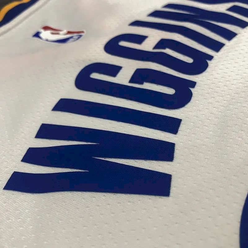 Andrew Wiggins Men’s White Player Version Jersey – Association Edition