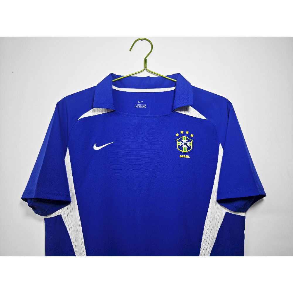 Camisa reserva retrô do Brasil 2002