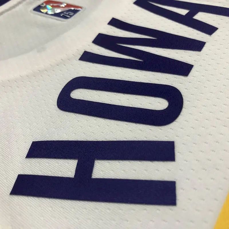 Camisa masculina Dwight Howard White Team – Edição de 75º aniversário