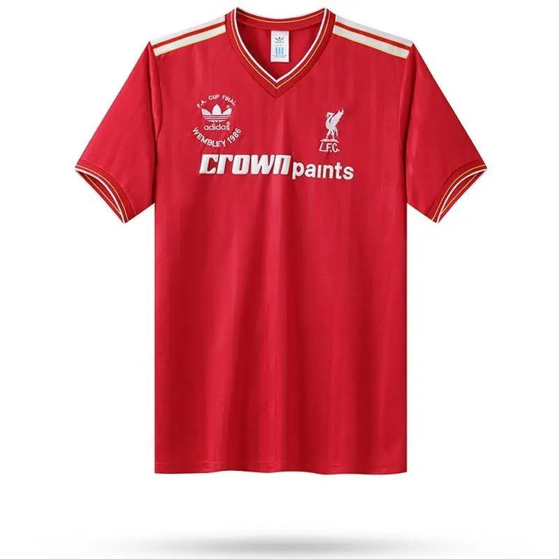Camisa retrô do Liverpool 1985/86 Home FA Cup